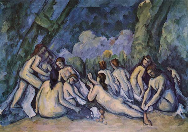 Paul Cezanne Bathing Women